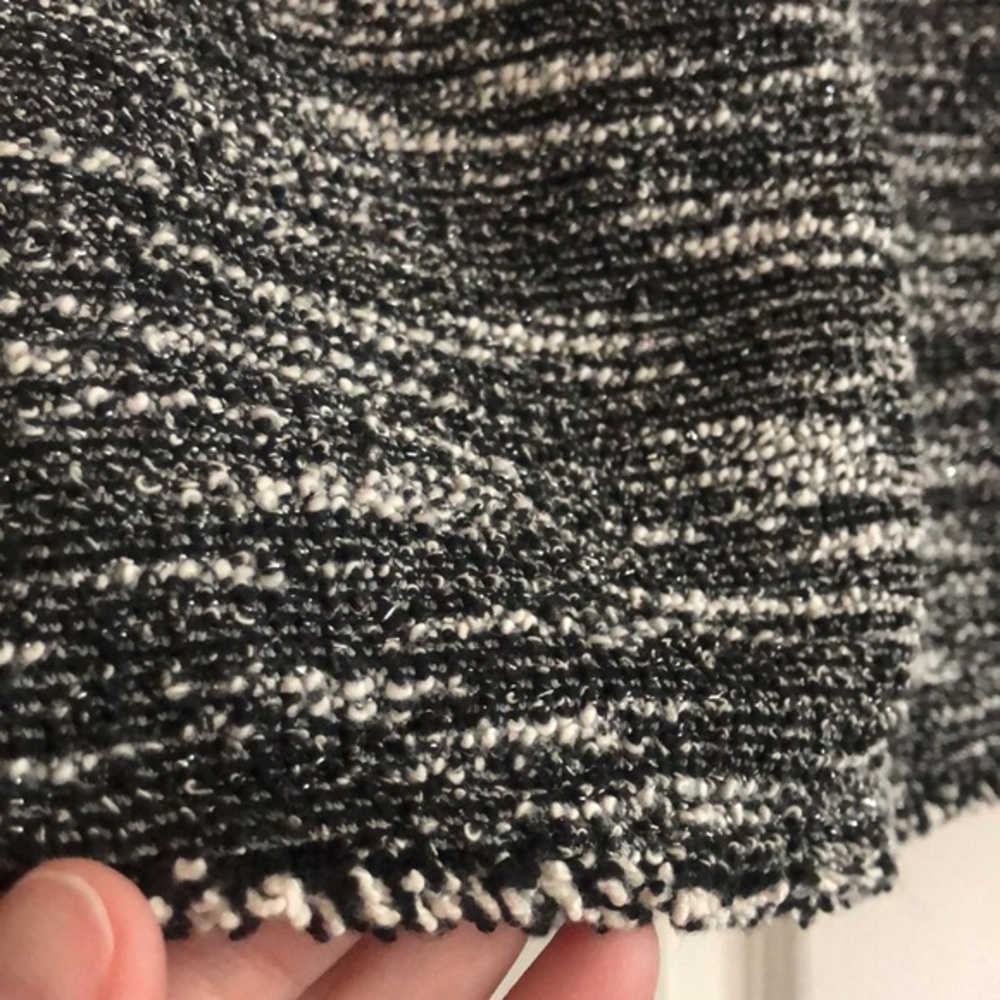 Ann Taylor Factory boucle tweed top - Picture 4 of 5
